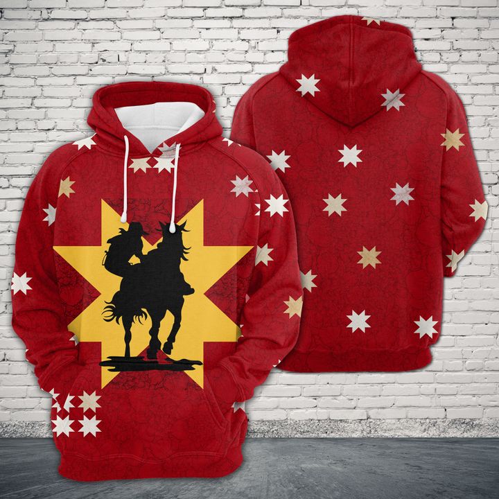 Western Rodeo 3D Printed Hoodie/Zipper Hoodie