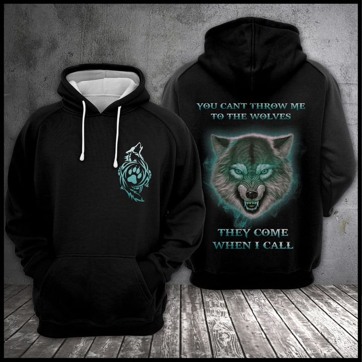 Wolves Come 3D Printed Hoodie/Zipper Hoodie