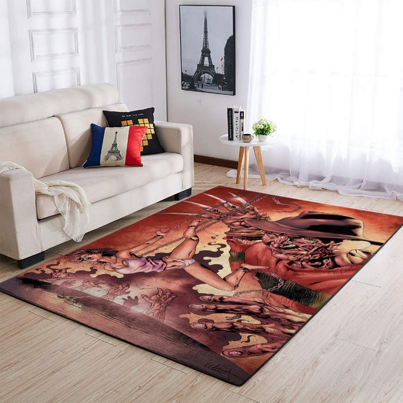 A Nightmare on Elm Street 2 Freddy Is Revenge Halloween Living Room Rug Carpet 3