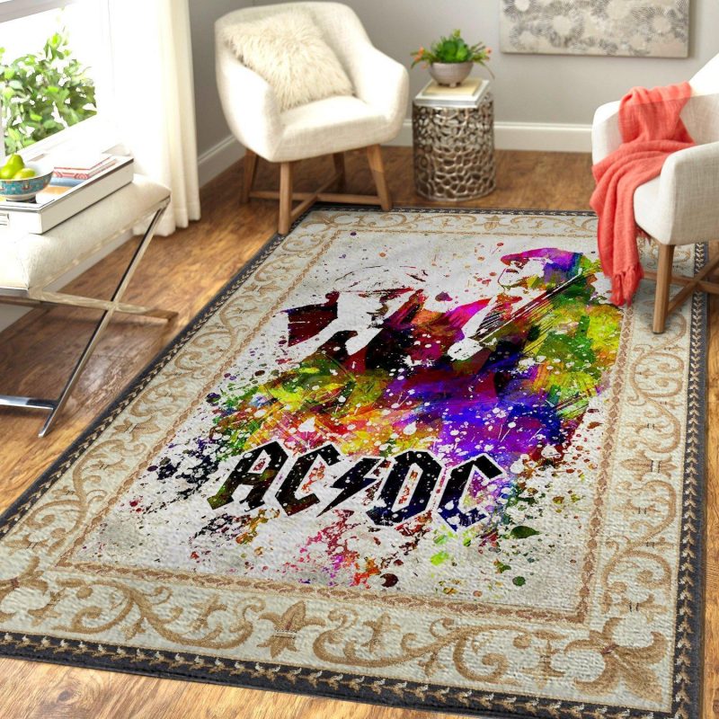 Acdc Band Limited Edition Rug Carpet Room Carpet Sport Custom Area Floor Home Decor