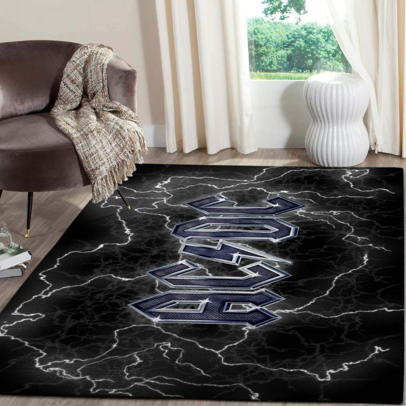 Acdc Hard Rock Band Living Room Carpet Living Room Limited Edition Rug Carpets