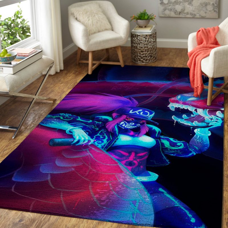 Akali League Of Legends Game Living Room Rug Carpet