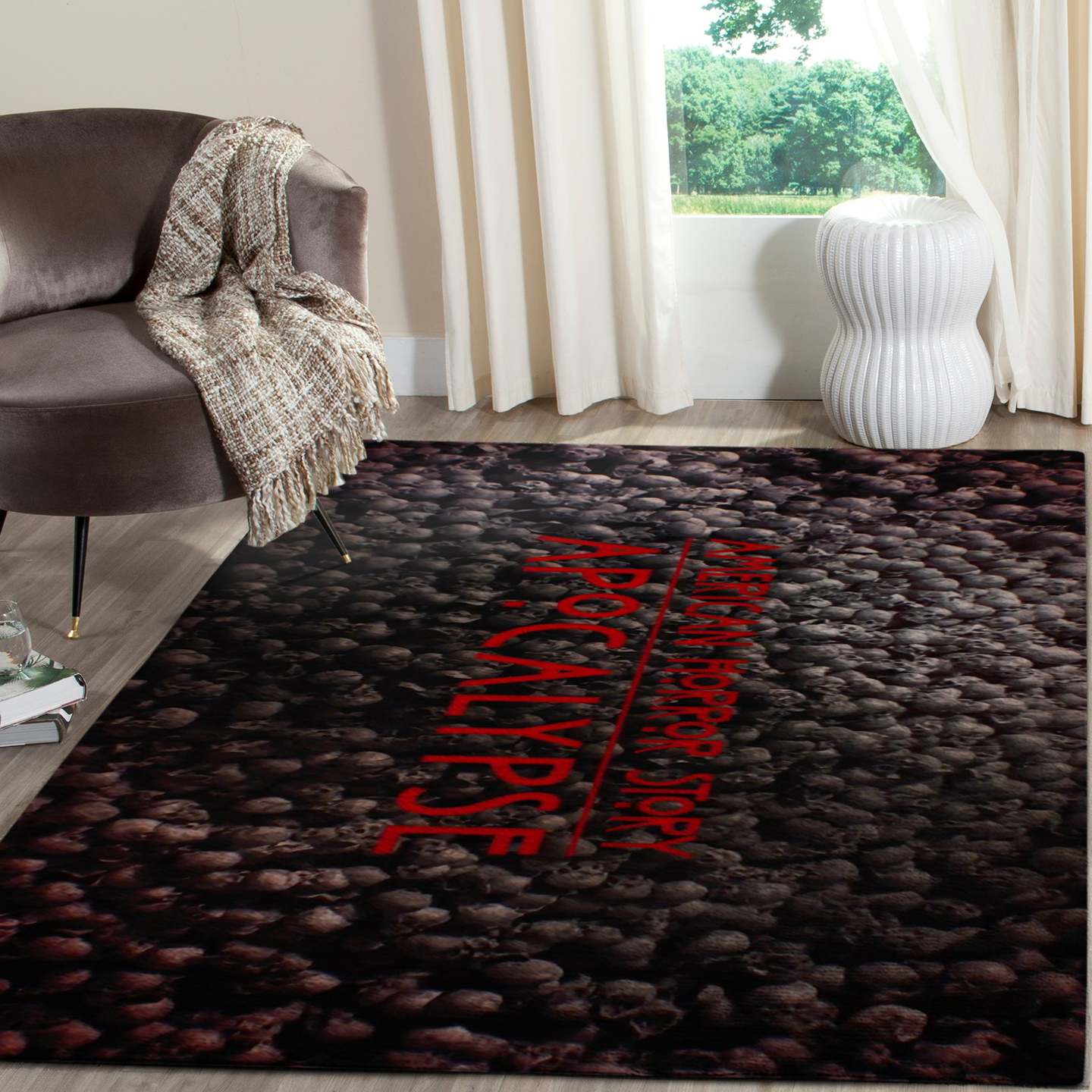 American Horror Story Halloween Living Room Rug Carpet 4