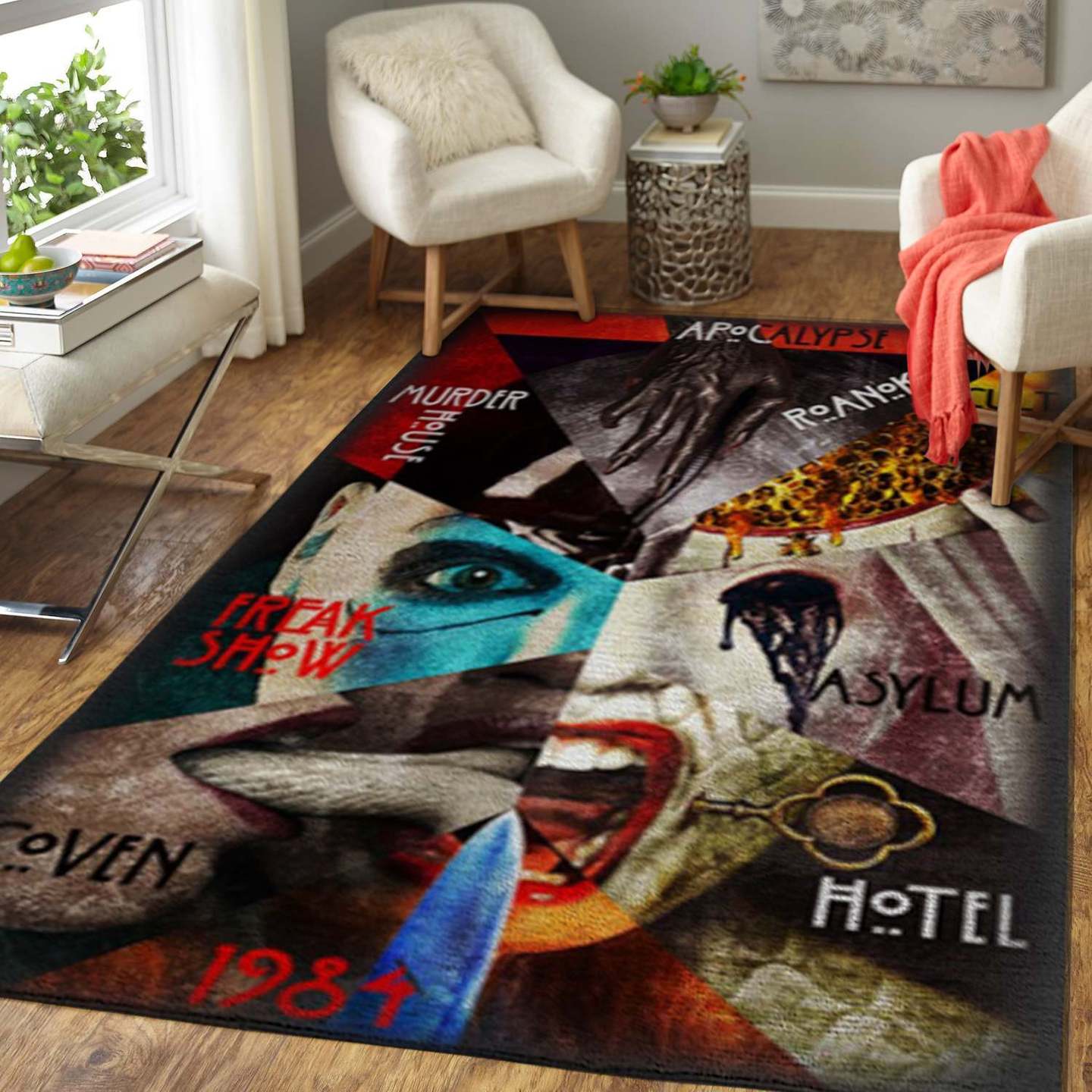 American Horror Story Halloween Living Room Rug Carpet 5