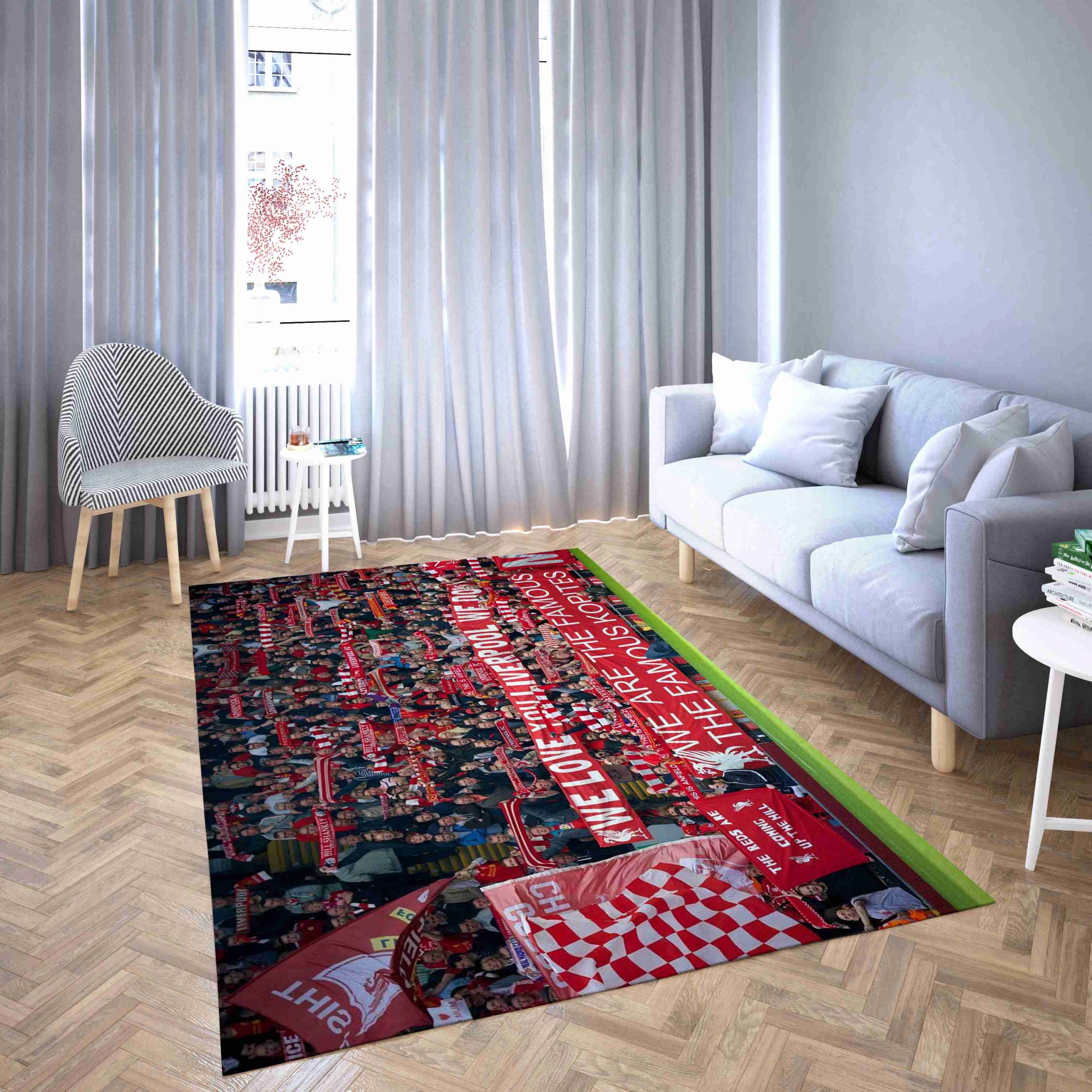 Anfield Football Stadium Of Liverpool Fc Club Anfield Carpet Living Room Rugs 12