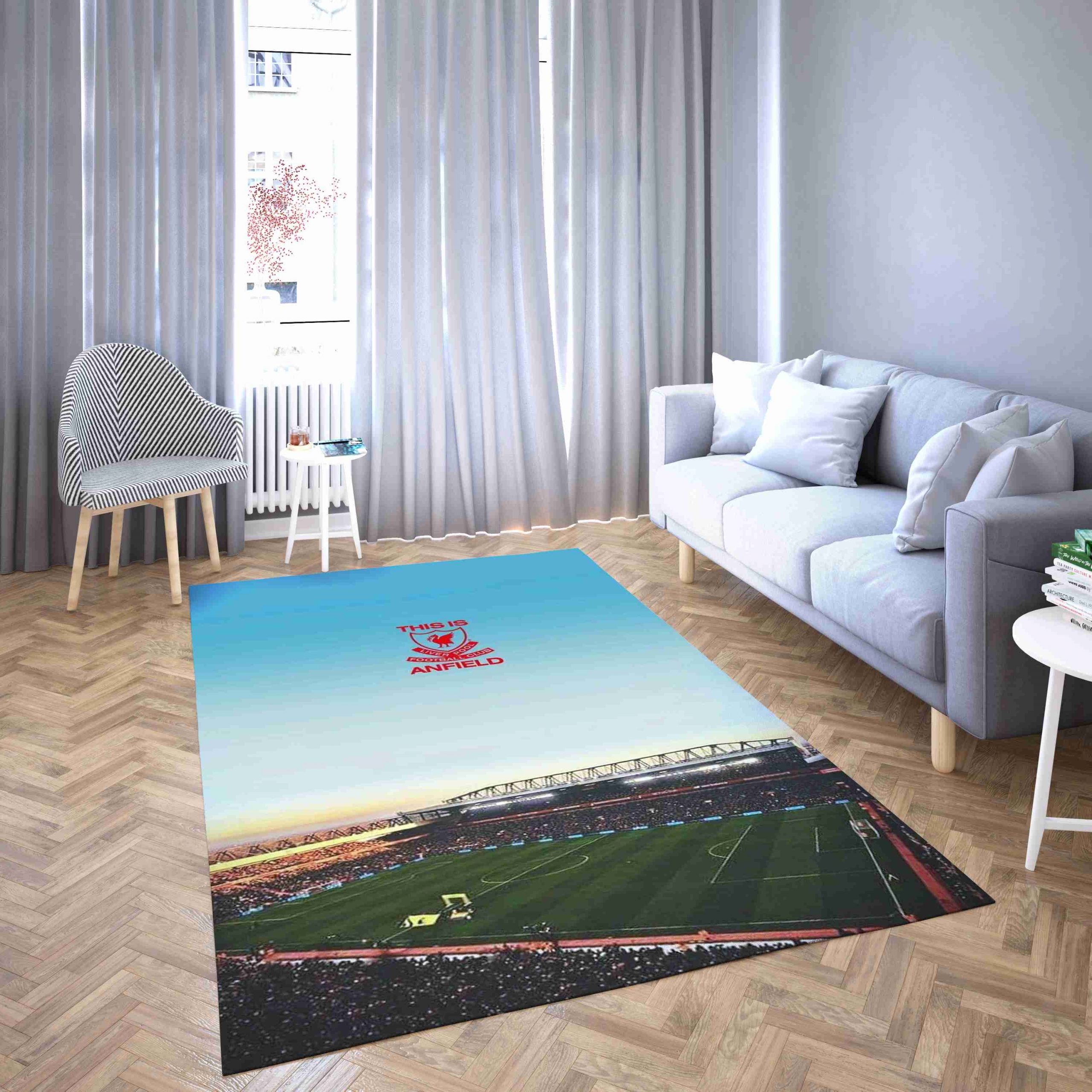 Anfield Football Stadium Of Liverpool Fc Club Anfield Carpet Living Room Rugs 16