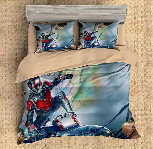 Ant Man And The Wasp 9 Duvet Cover and Pillowcase Set Bedding Set