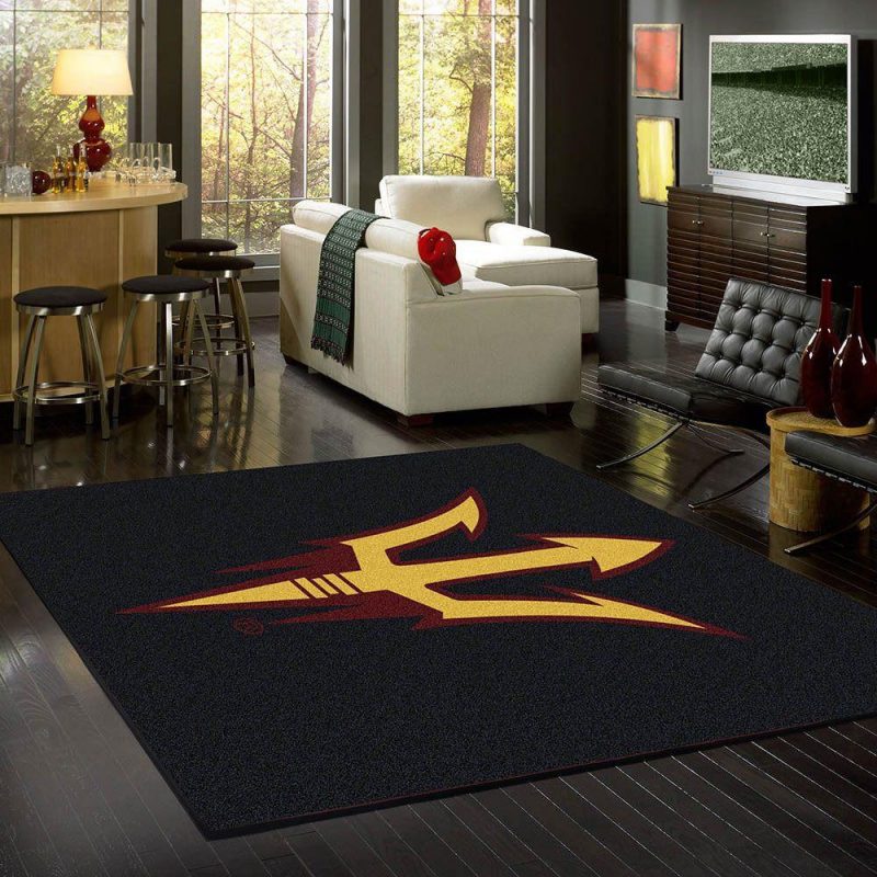 Arizona State Rug Team Spirit Carpet Living Room Rugs