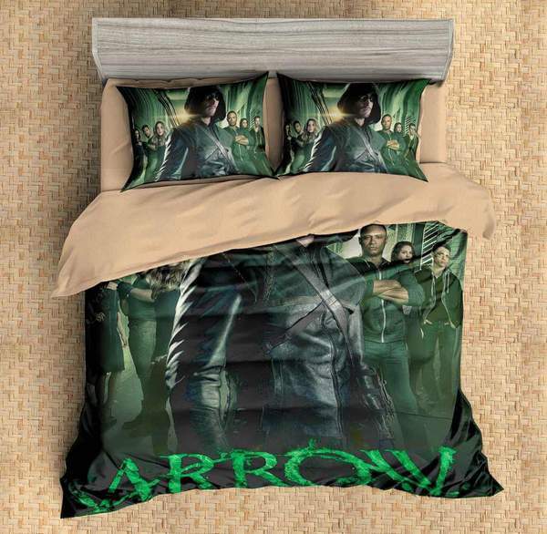 Arrow 3 Duvet Cover and Pillowcase Set Bedding Set