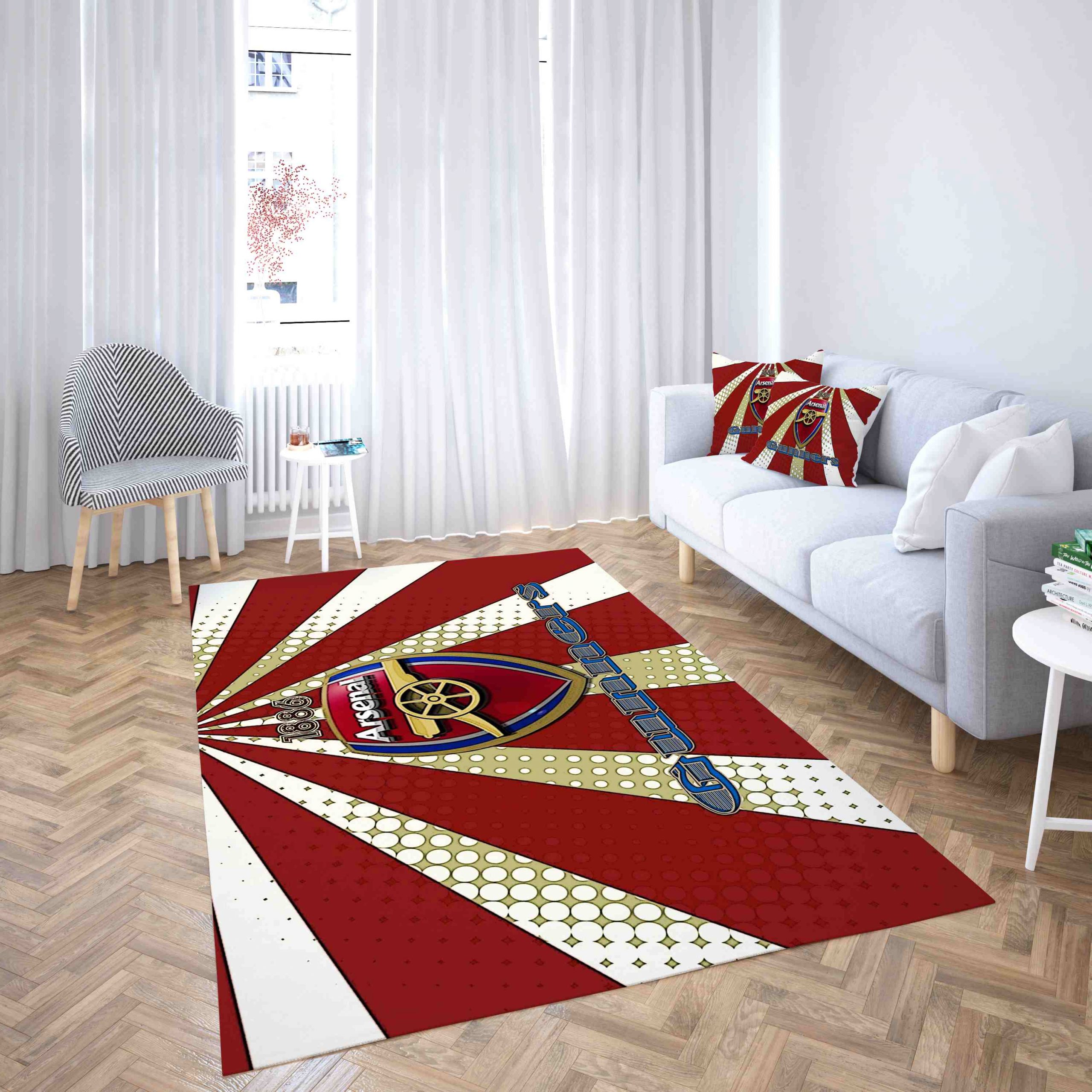 Arsenal Football Club Creative Design Carpet Living Room Rugs