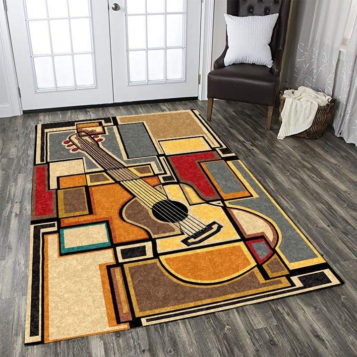 Art Of Guitar Living Room Rug Carpet