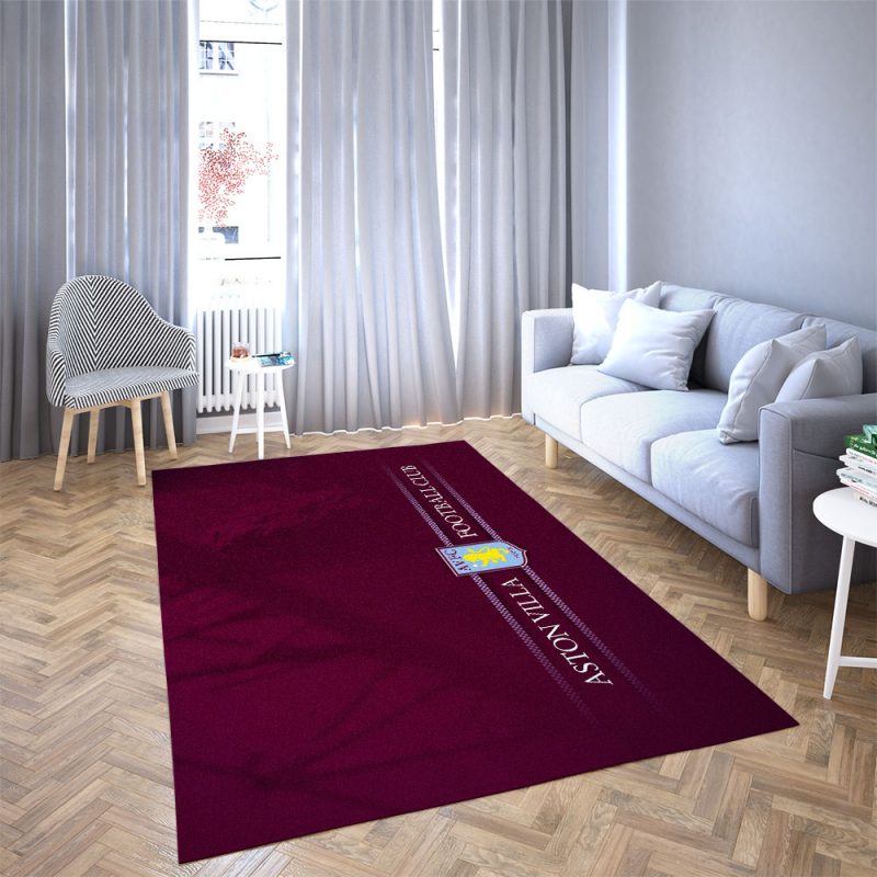 Aston Villa Football Club Carpet Living Room Rugs Doormat 16