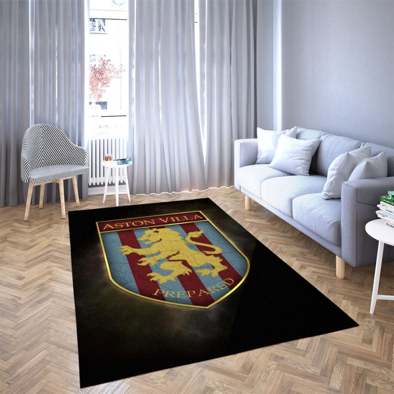 Aston Villa Football Club Carpet Living Room Rugs Doormat 2