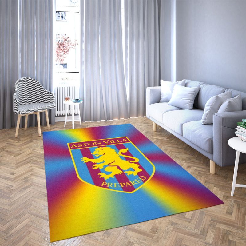 Aston Villa Football Club Carpet Living Room Rugs Doormat 3