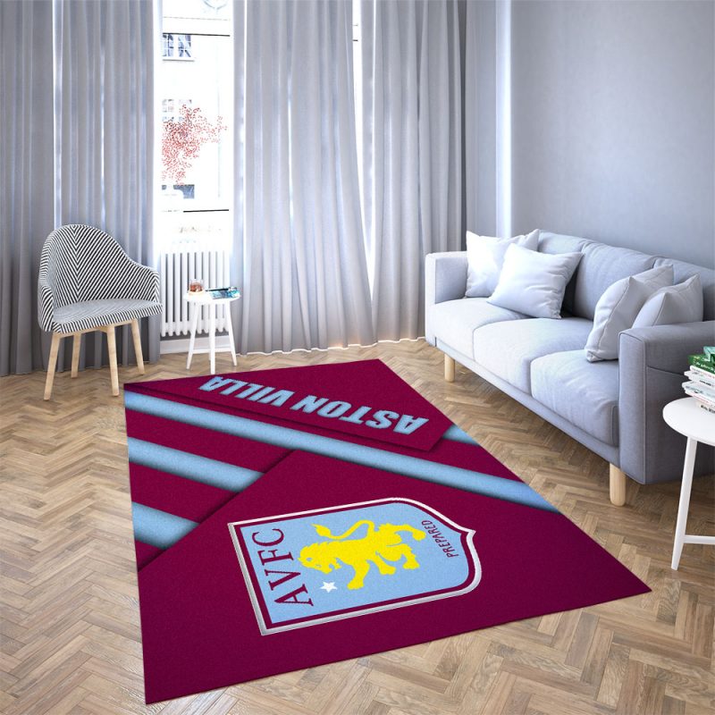 Aston Villa Football Club Carpet Living Room Rugs Doormat 6