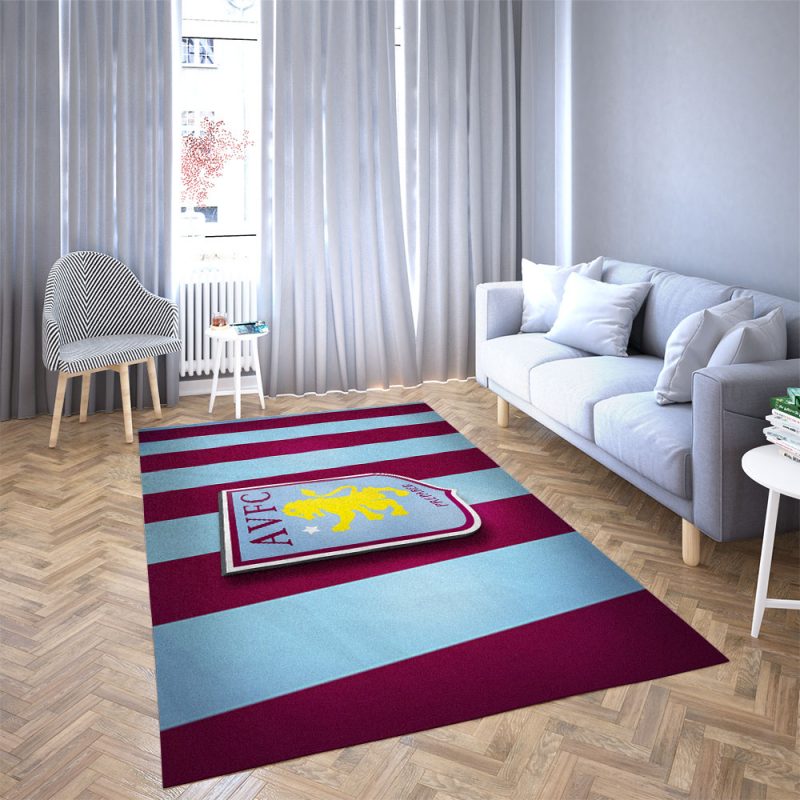 Aston Villa Football Club Carpet Living Room Rugs Doormat 8