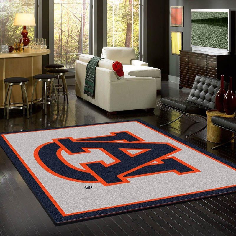 Auburn Football Carpet Living Room Rugs