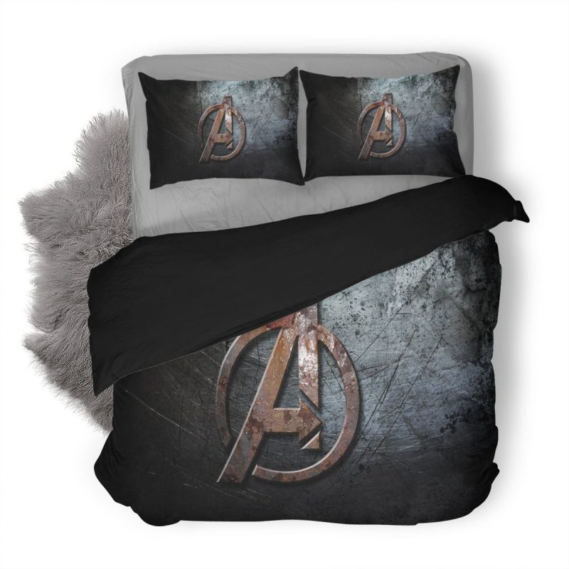 Avengers Duvet Cover and Pillowcase Set Bedding Set 411