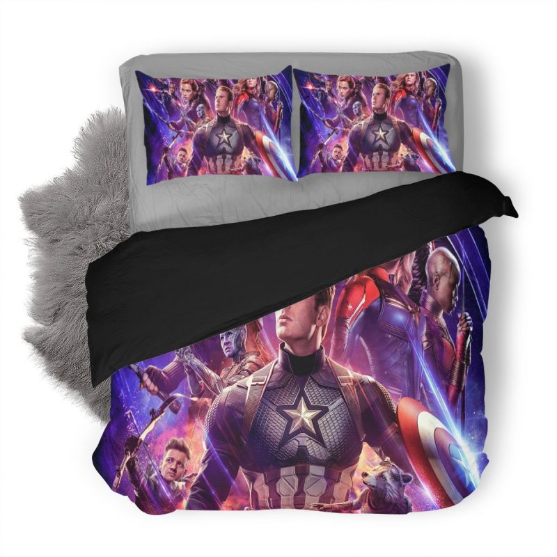 Avengers End Game 15 Duvet Cover and Pillowcase Set Bedding Set