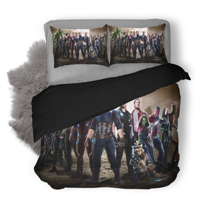 Avengers End Game 2 Duvet Cover and Pillowcase Set Bedding Set