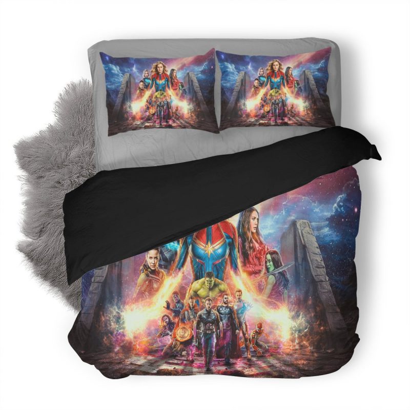 Avengers End Game Duvet Cover and Pillowcase Set Bedding Set 5