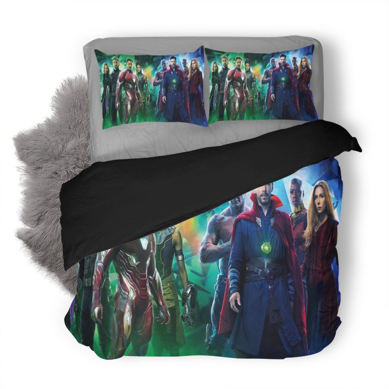 Avengers End Game Duvet Cover and Pillowcase Set Bedding Set 9