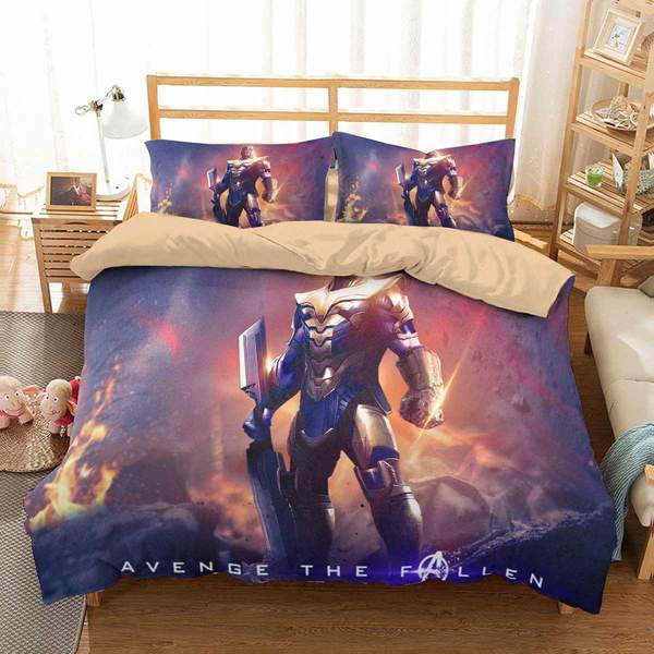 Avengers Endgame Duvet Cover and Pillowcase Set Bedding Set 757