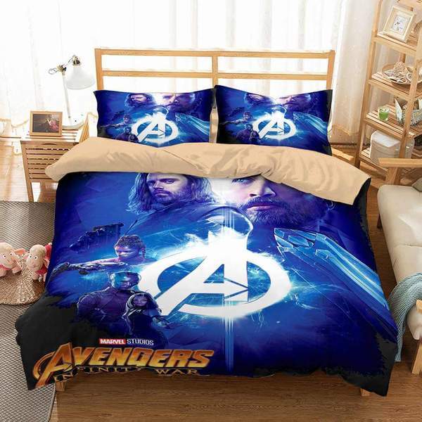 Avengers Infinity War 6 Duvet Cover and Pillowcase Set Bedding Set