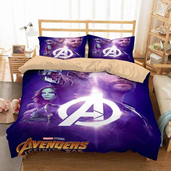 Avengers Infinity War 8 Duvet Cover and Pillowcase Set Bedding Set