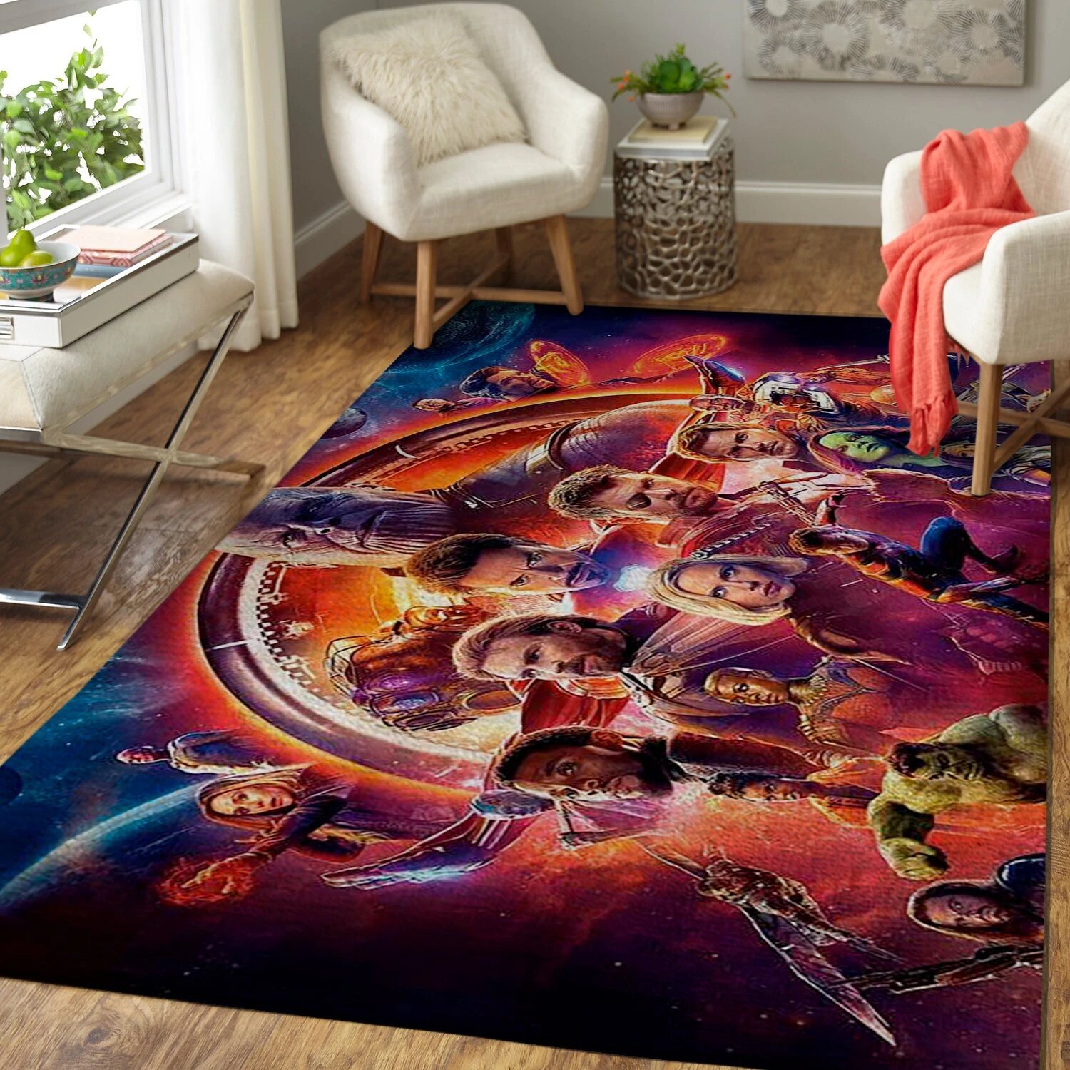 Avengers Infinity War Living Room Rugs Carpet 1