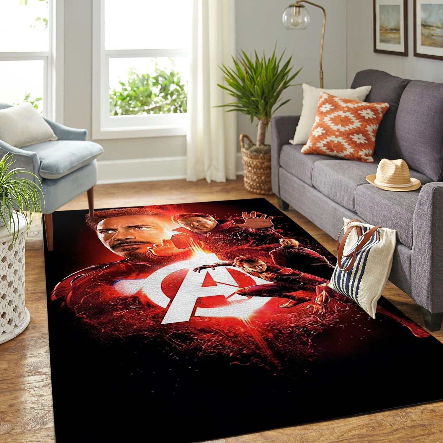 Avengers Living Room Rugs Carpet 1