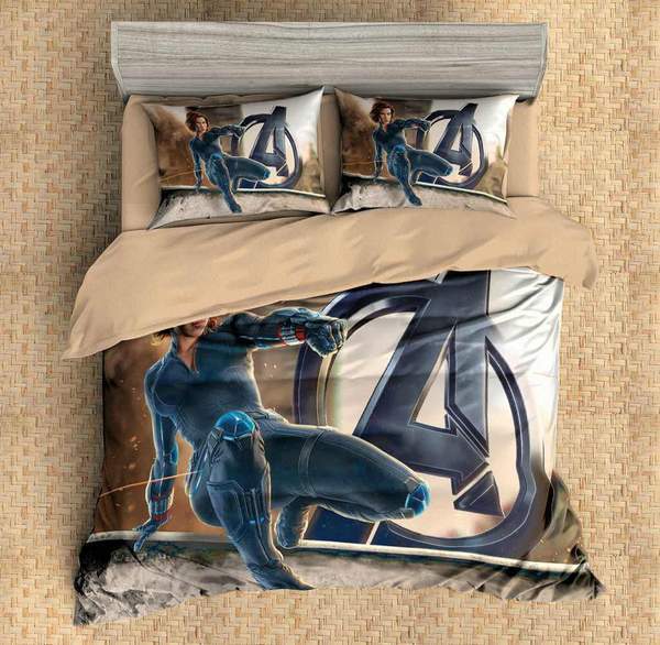 Avengers Nataly Duvet Cover and Pillowcase Set Bedding Set