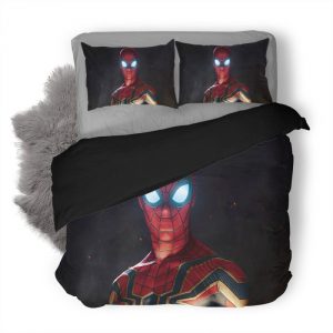Avengers Spider Man Duvet Cover and Pillowcase Set Bedding Set