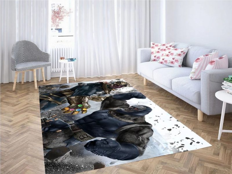 Avengers infinity war darkseid carpet living room rugs