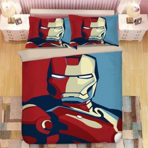 Avengers iron Man 231 Duvet Cover and Pillowcase Set Bedding Set