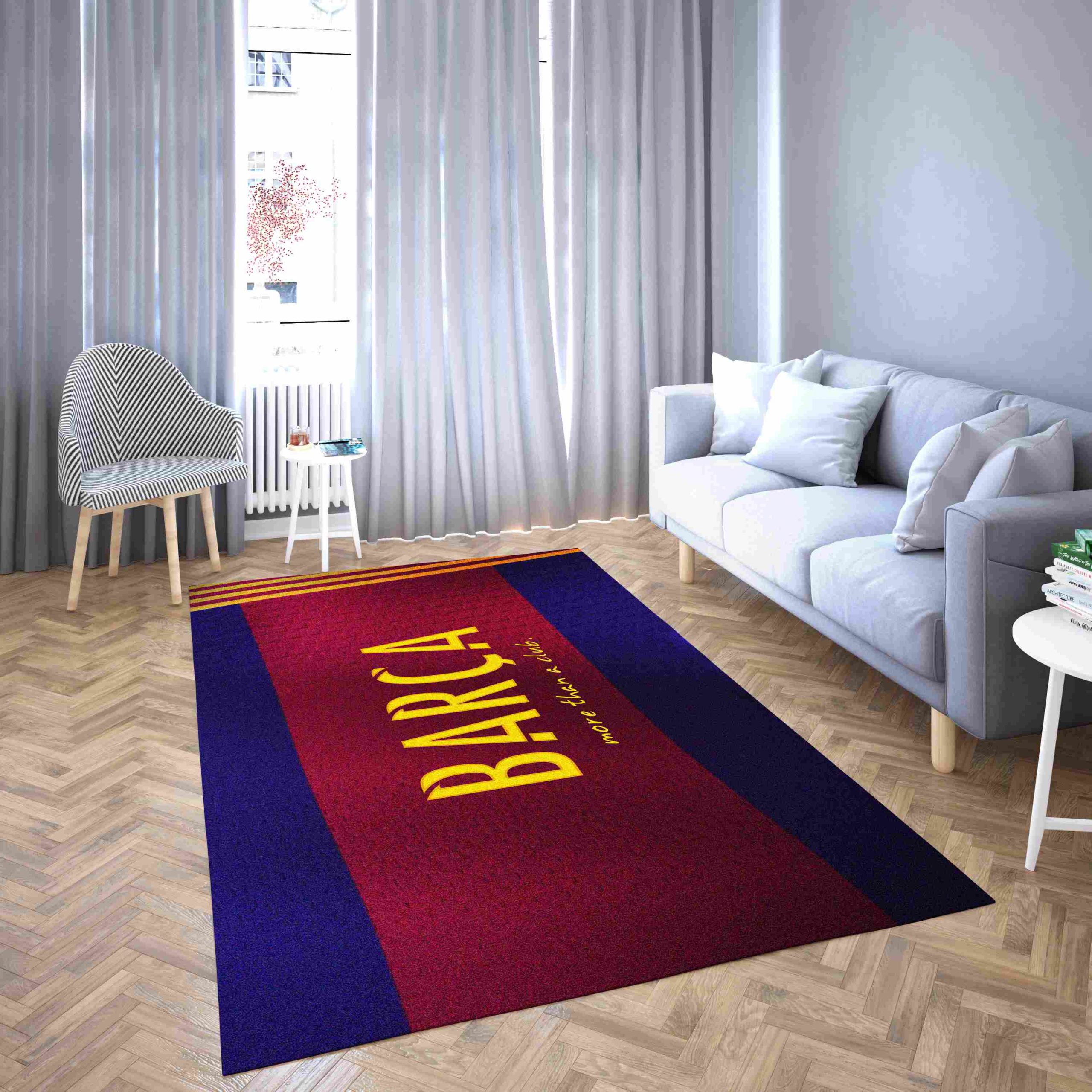 Barcelona Club Barcelona Art Football Club Carpet Living Room Rugs