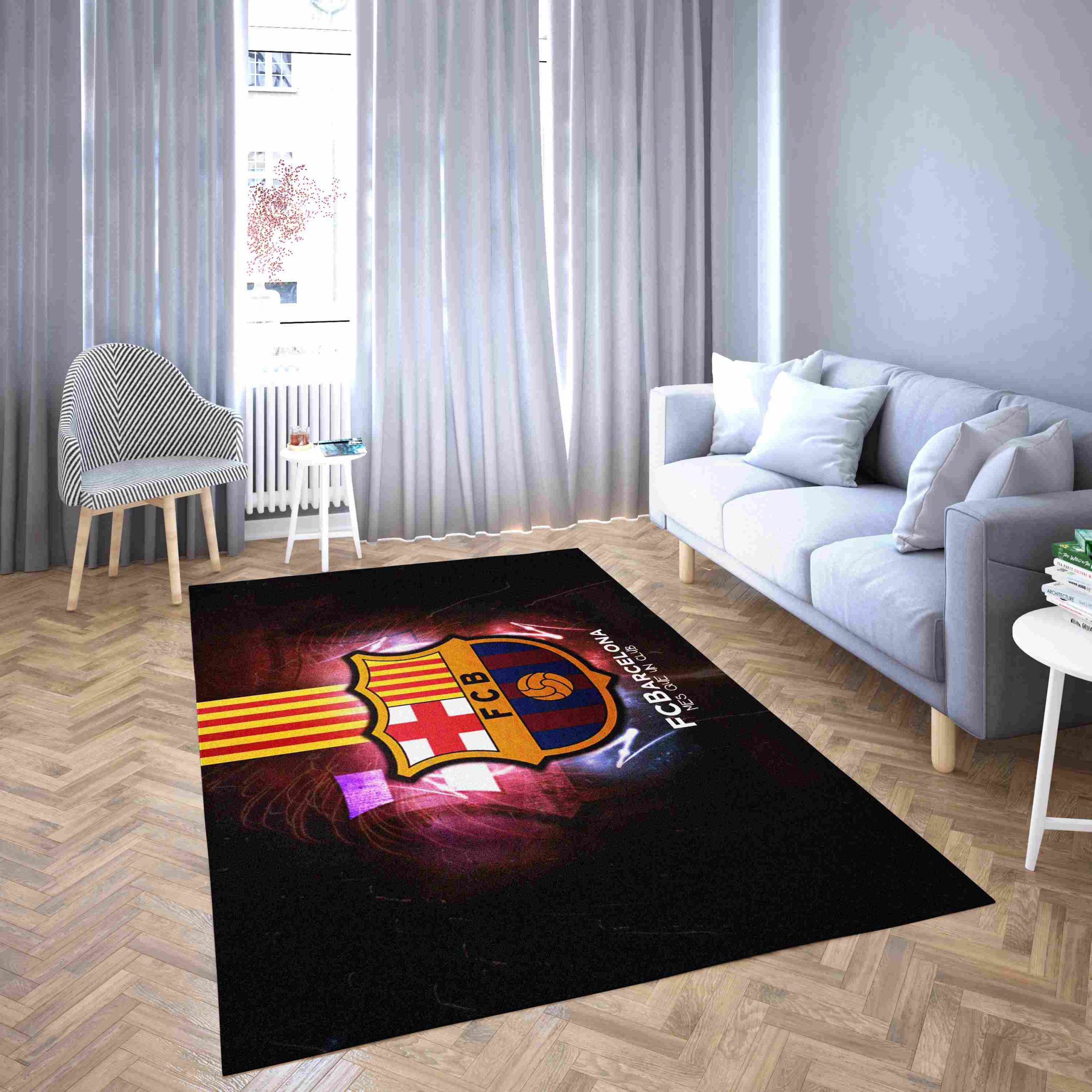 Barcelona Football Carpet Living Room Rugs