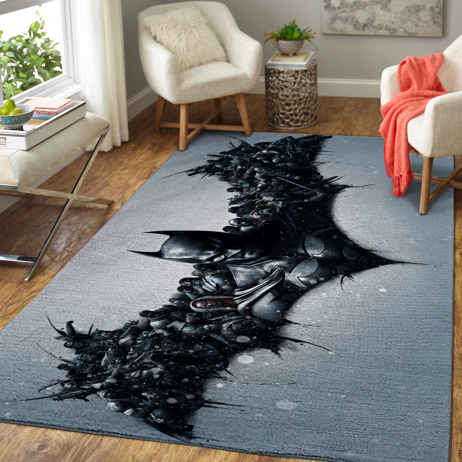 Batman Area Limited Edition Rug Carpet Superhero Movie Floor Decor 10