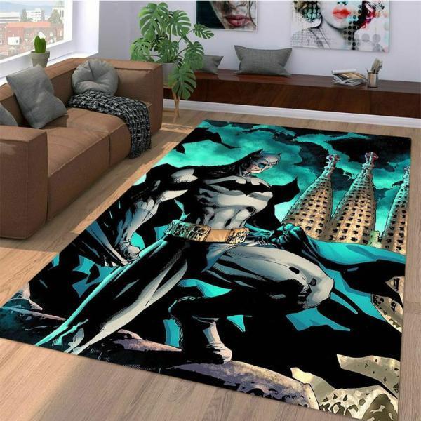 Batman Area Limited Edition Rug Carpet Superhero Movie Floor Decor 2