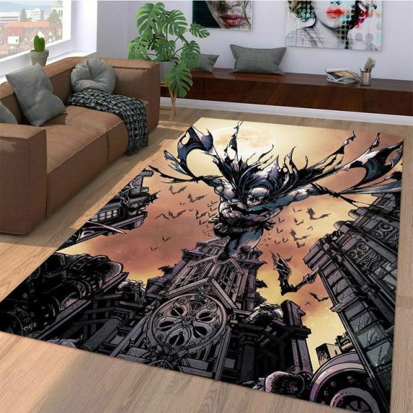 Batman Area Limited Edition Rug Carpet Superhero Movie Floor Decor 5