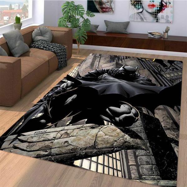 Batman Area Limited Edition Rug Carpet Superhero Movie Floor Decor 8