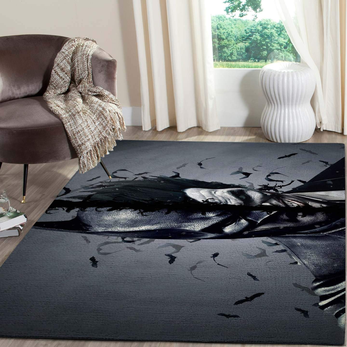 Batman Area Limited Edition Rug Carpets Dc Comics Superhero Movies Living Room Carpet Christmas