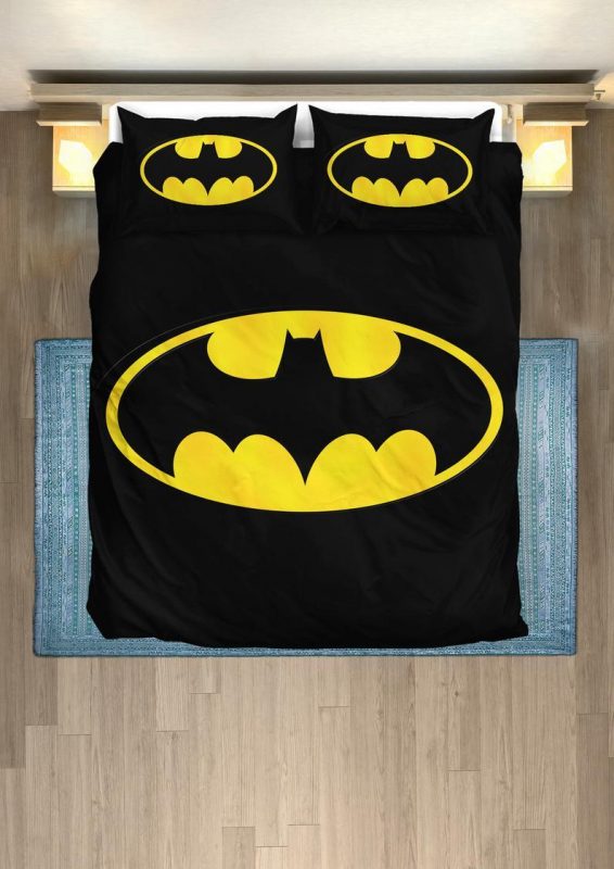 Batman Duvet Cover and Pillowcase Set Bedding Set 304