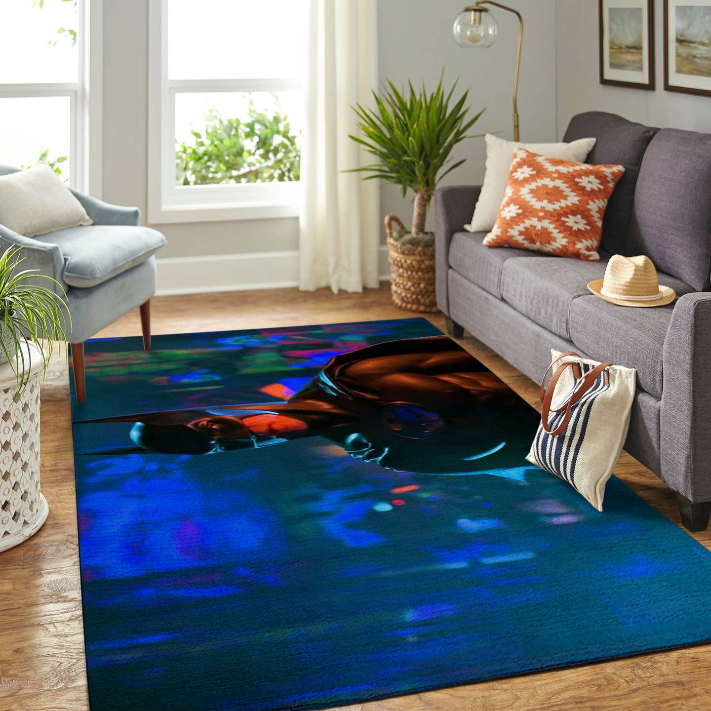 Batman Forever Halloween Living Room Rug Carpet 3