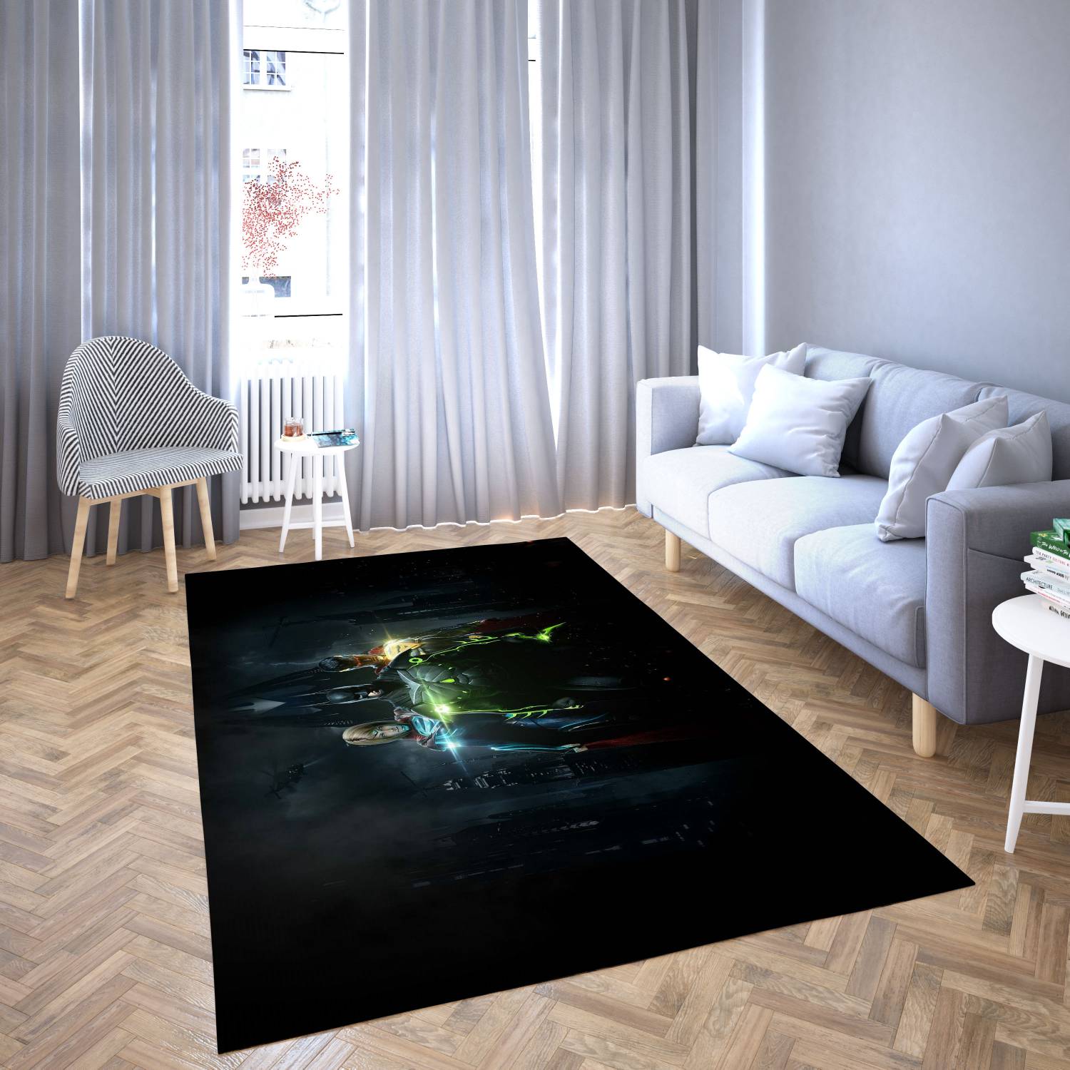 Batman Marvel Avengers Carpet Living Room Rugs 63