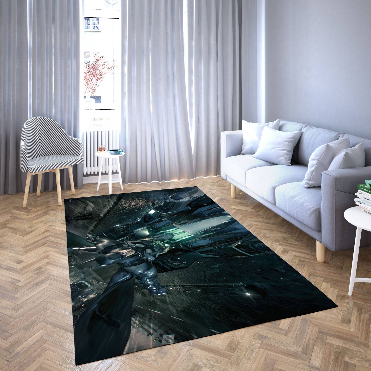 Batman Marvel Avengers Carpet Living Room Rugs 69