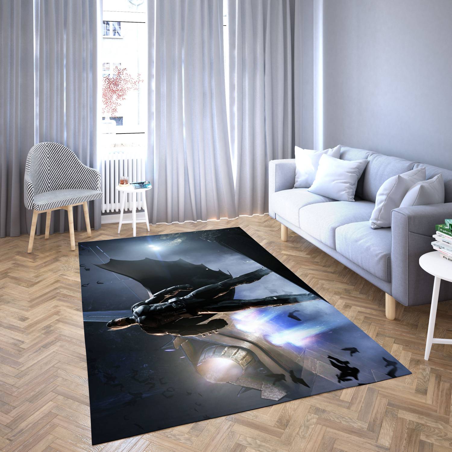 Batman Marvel Avengers Carpet Living Room Rugs 70