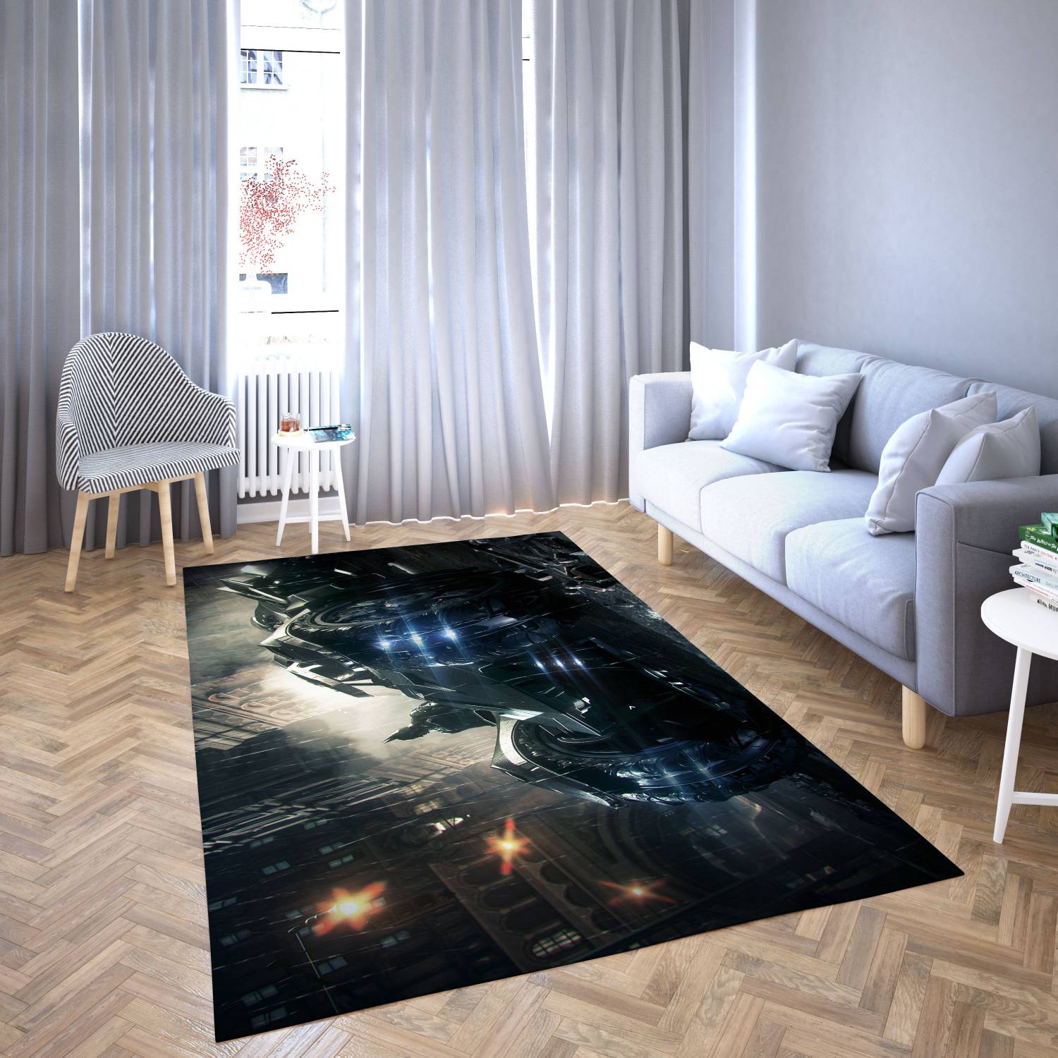 Batman Marvel Avengers Carpet Living Room Rugs 74