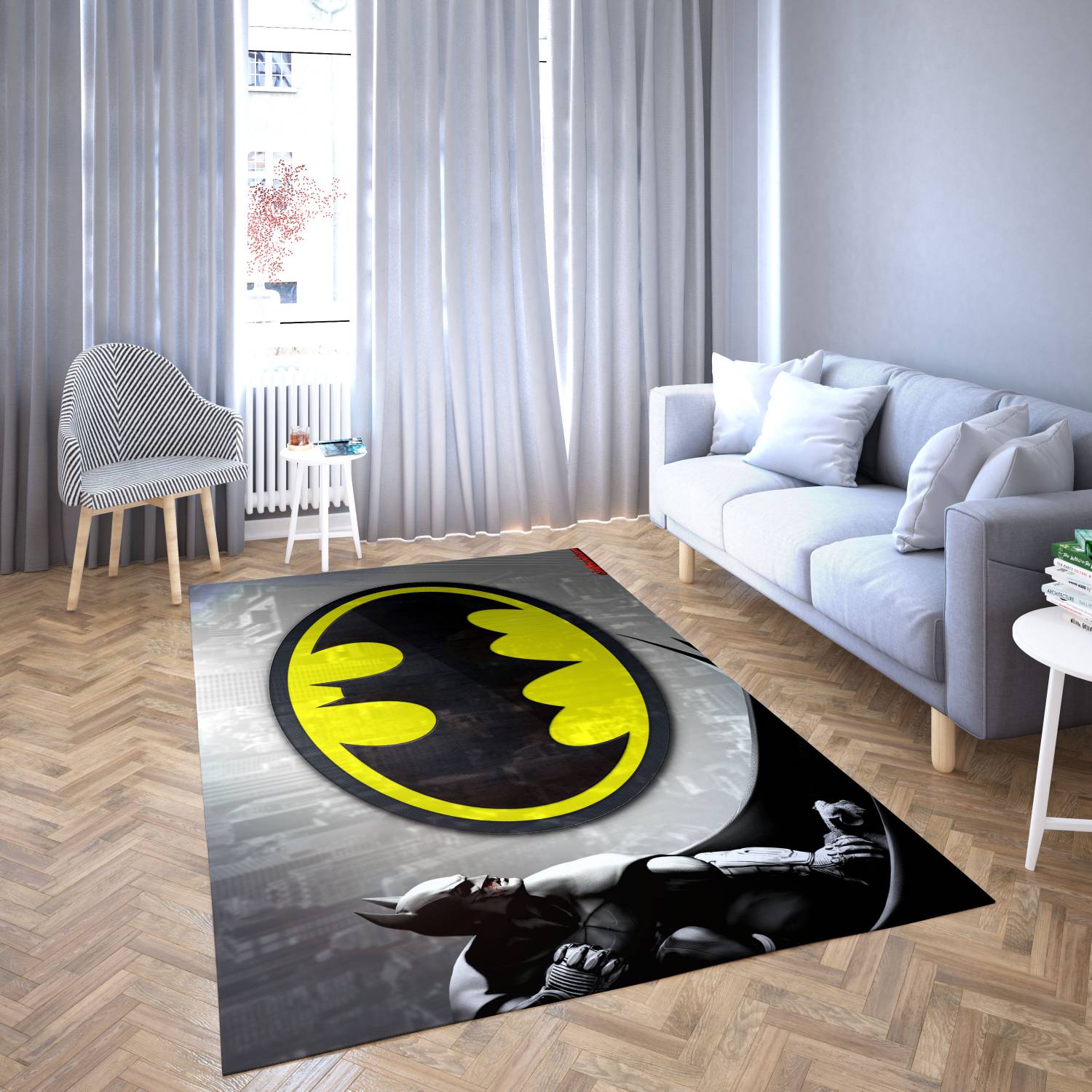 Batman Marvel Avengers Carpet Living Room Rugs 88