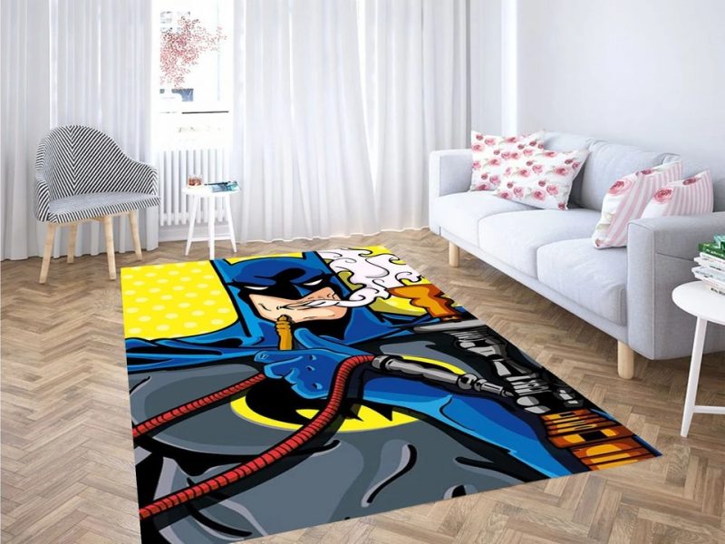 Batman smoking carpet living room rugs